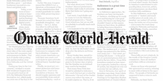 Bio Nebraska Featured in Omaha World-Herald for National IP Month